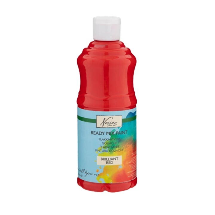 Gvašové barvy Nassau - 500 ml / různé odstíny