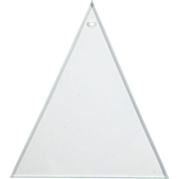 Trojúhelníkové sklo na dotvoření