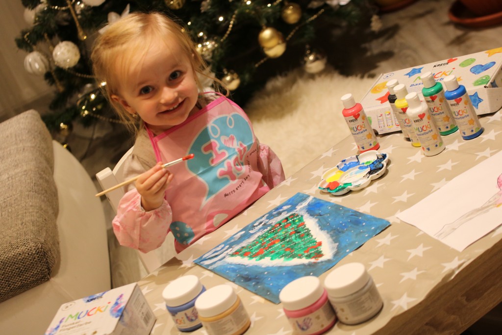 Malování s dětmi & kreativní Vánoce