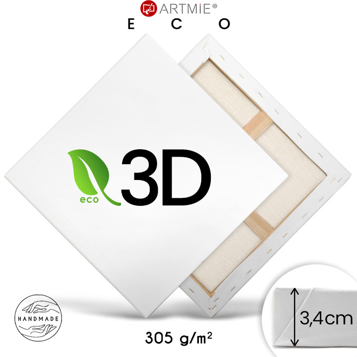 Levně 3D malířské plátno na rámu EKO light