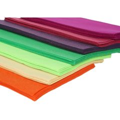 Dekorační filc syntetický 20x30 cm / různé barvy