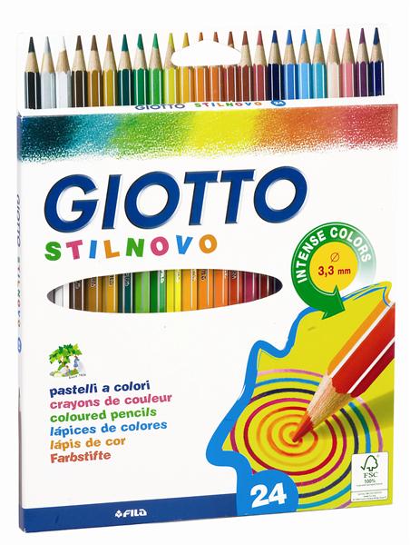 Levně Barevné tužky GIOTTO - 24 barev