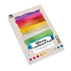 A4 lesklý barevný papírový blok 10 listů