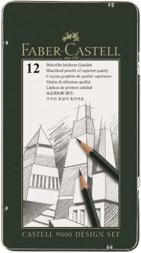 Levně Castell 9000 Design Set (Faber Castel - Grafitová tužka)