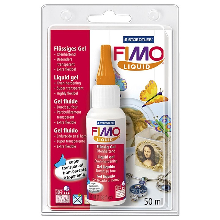 Levně Dekorační gel FIMO - 50 ml (tekutý vytvrzovací gel)