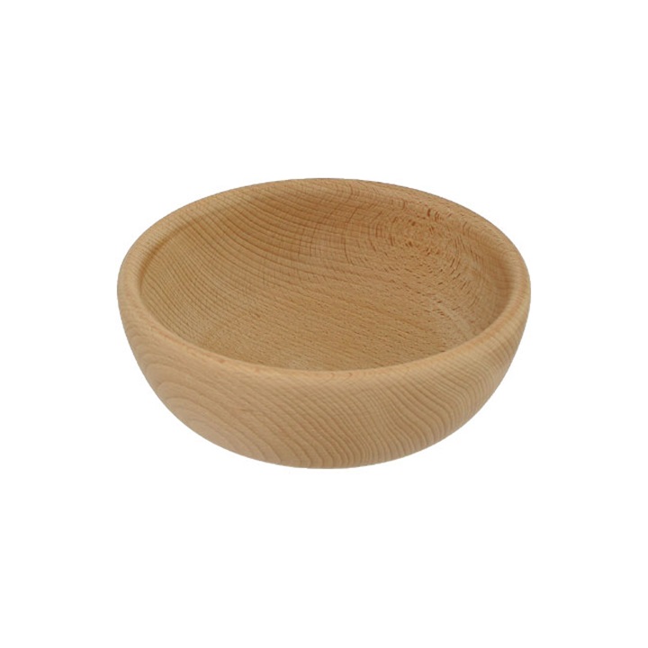 Levně Dřevěná miska kulatá 18 cm (dřevěné komponenty na dekorování)