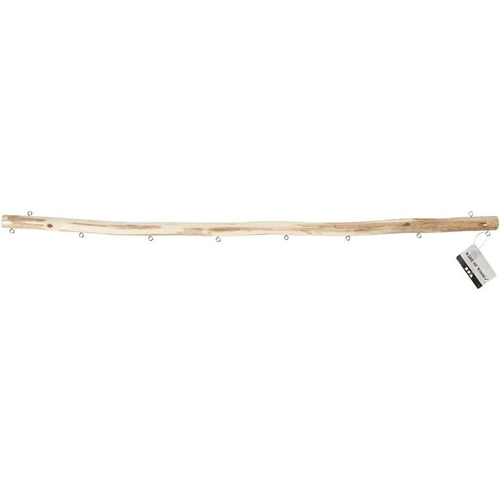 Dřevěná tyč na vázání macrame 60 cm