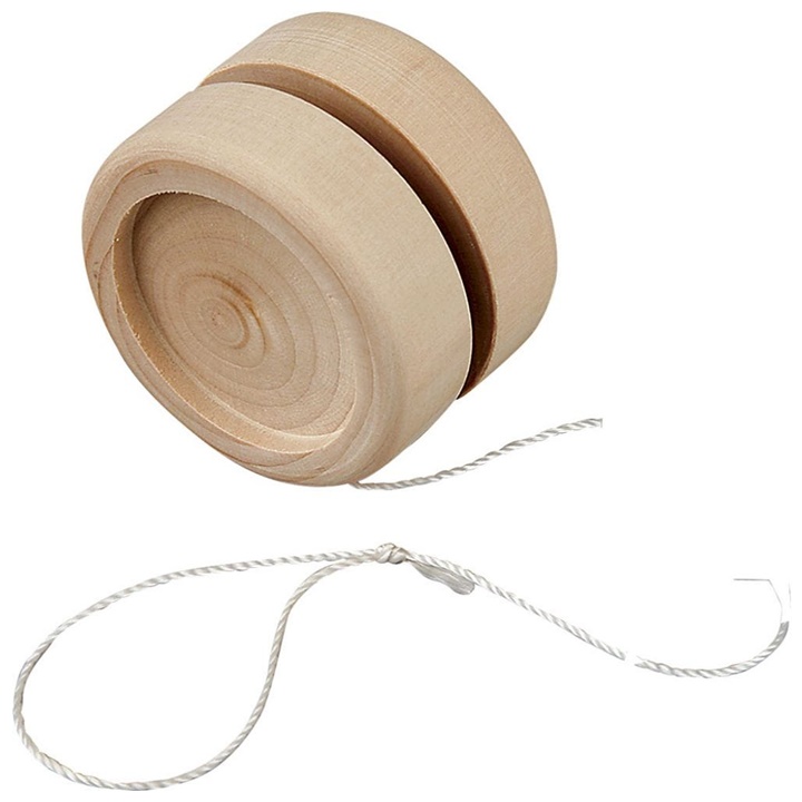 Levně Dřevěné jojo (hračka vhodná k dotvoření)
