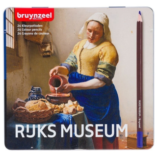 Barevné tužky bruynzeel  z limitované edice Jan Vermeer / 24 ks