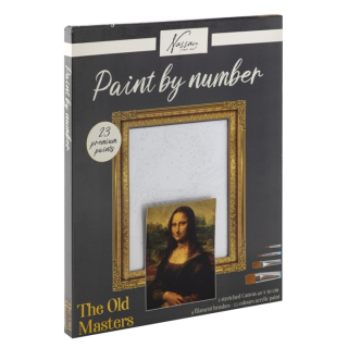 Malování podle čísel Nassau Mona Lisa