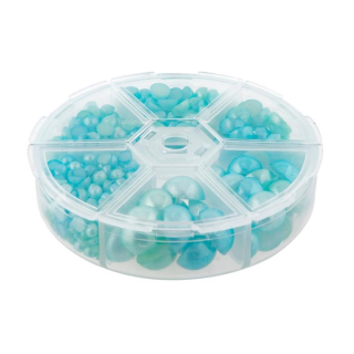 Set plastových perliček | mentolové