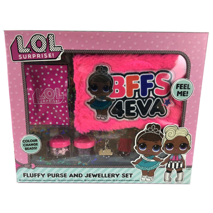 Levně L.O.L. Surprise - kabelka se setem na výrobu šperků (Dětská kreativní)