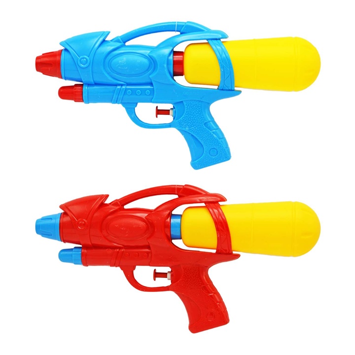 Levně Plastová vodní pistole se zásobníkem 26 cm (vodní pistole pro děti)