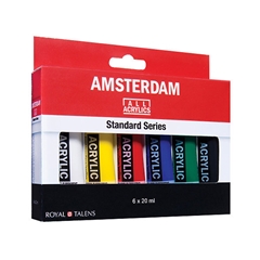 Sada akrylových barev AMSTERDAM Standard Series 6 x 20 ml